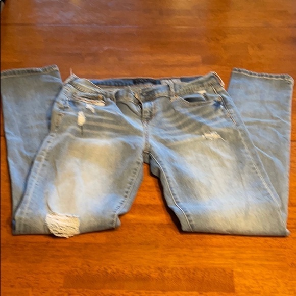 Aeropostale skinny jeans light denim size 8 - Picture 4 of 6